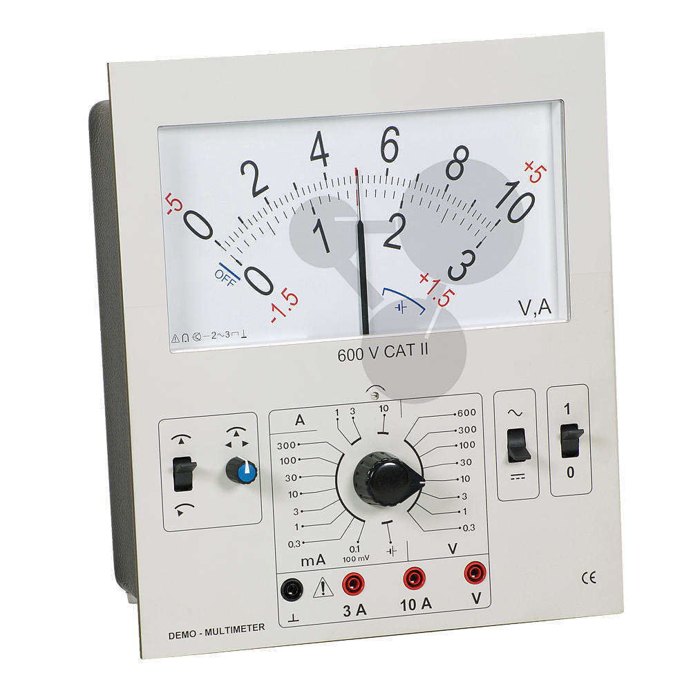 Multimetr analogowy demo